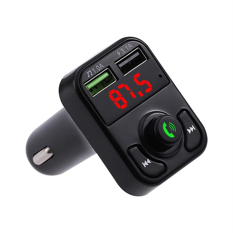 Transmiter FM Bluetooth ładowarka samochodowa MP3 X3 X8